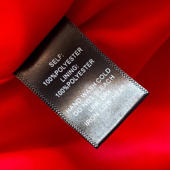 SOLD LuLu's Good Deeds Red Strappy Sheer Lace Up Mini Dress - Picture 6 of 7